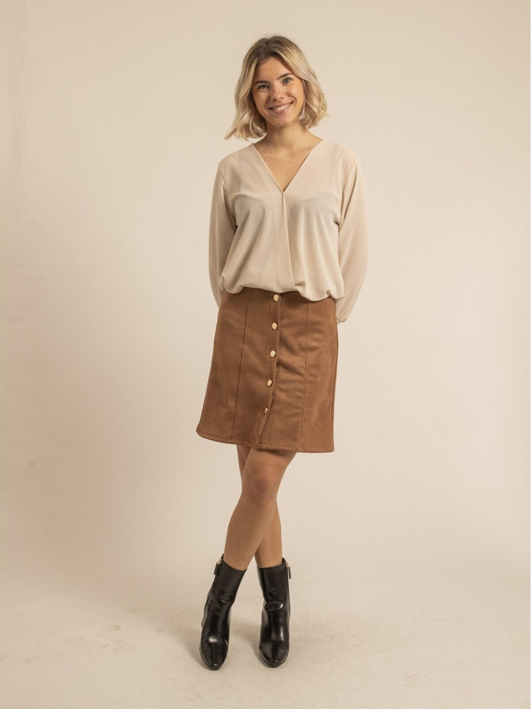 Blouse col V ORESTIA