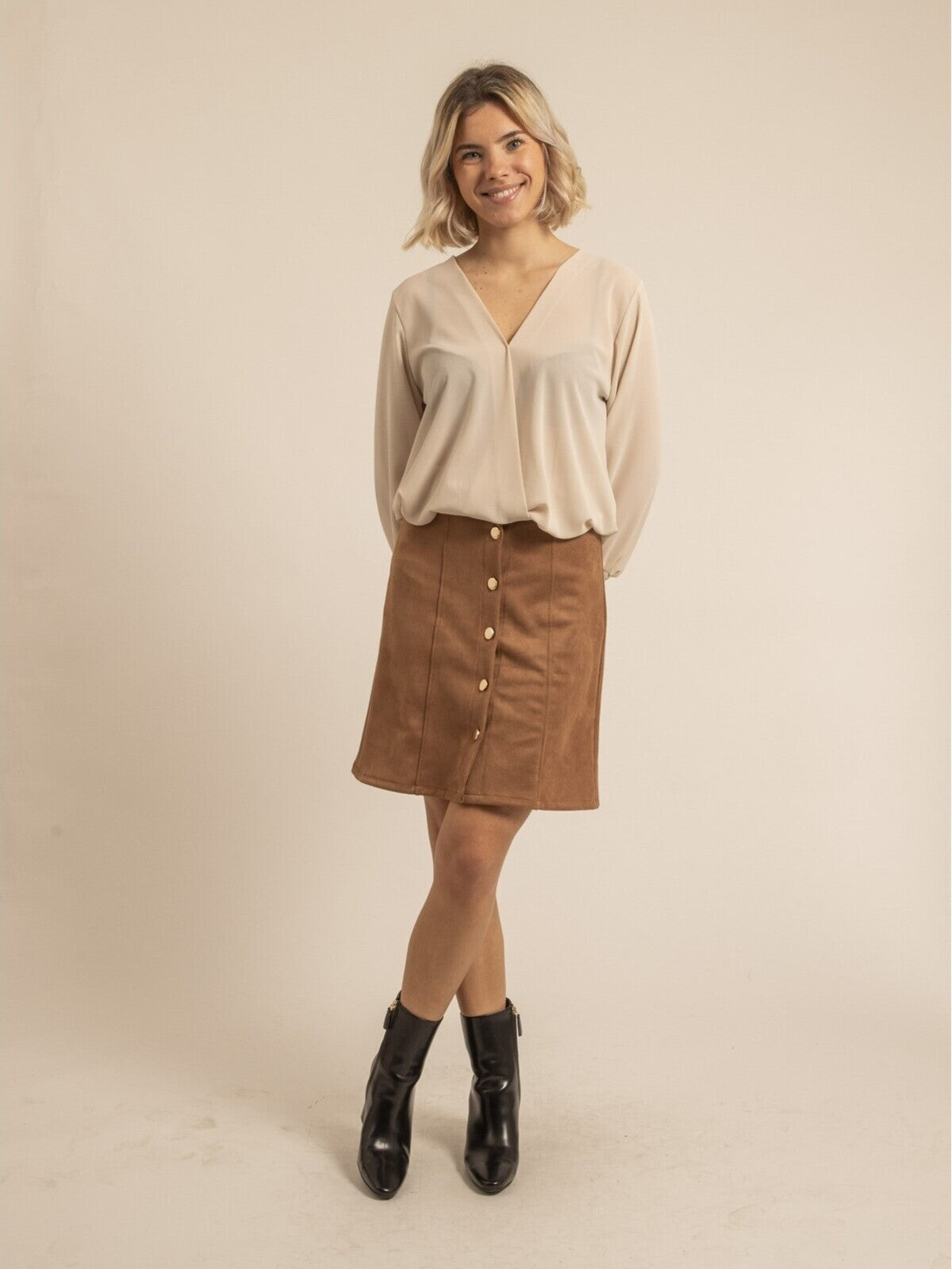 Blouse col V ORESTIA
