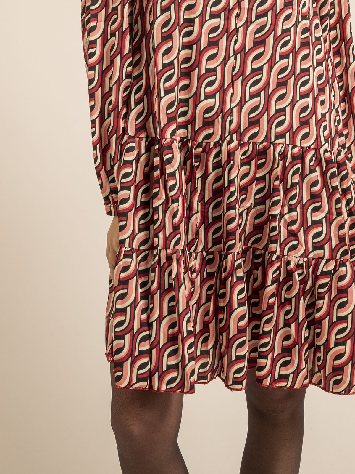 Robe courte à motifs ISCIANE