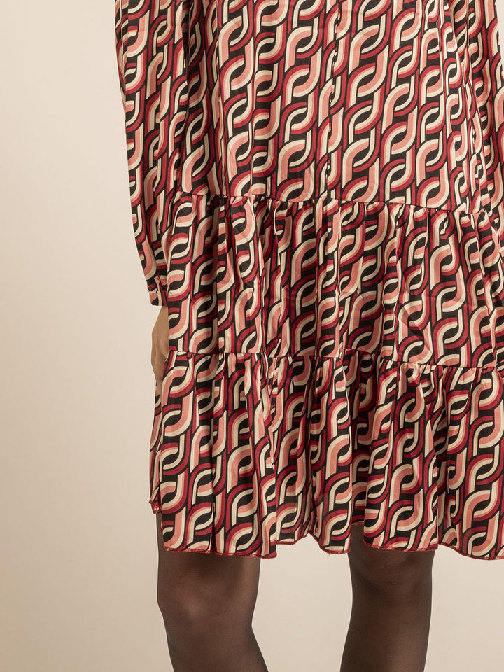 Robe courte à motifs ISCIANE