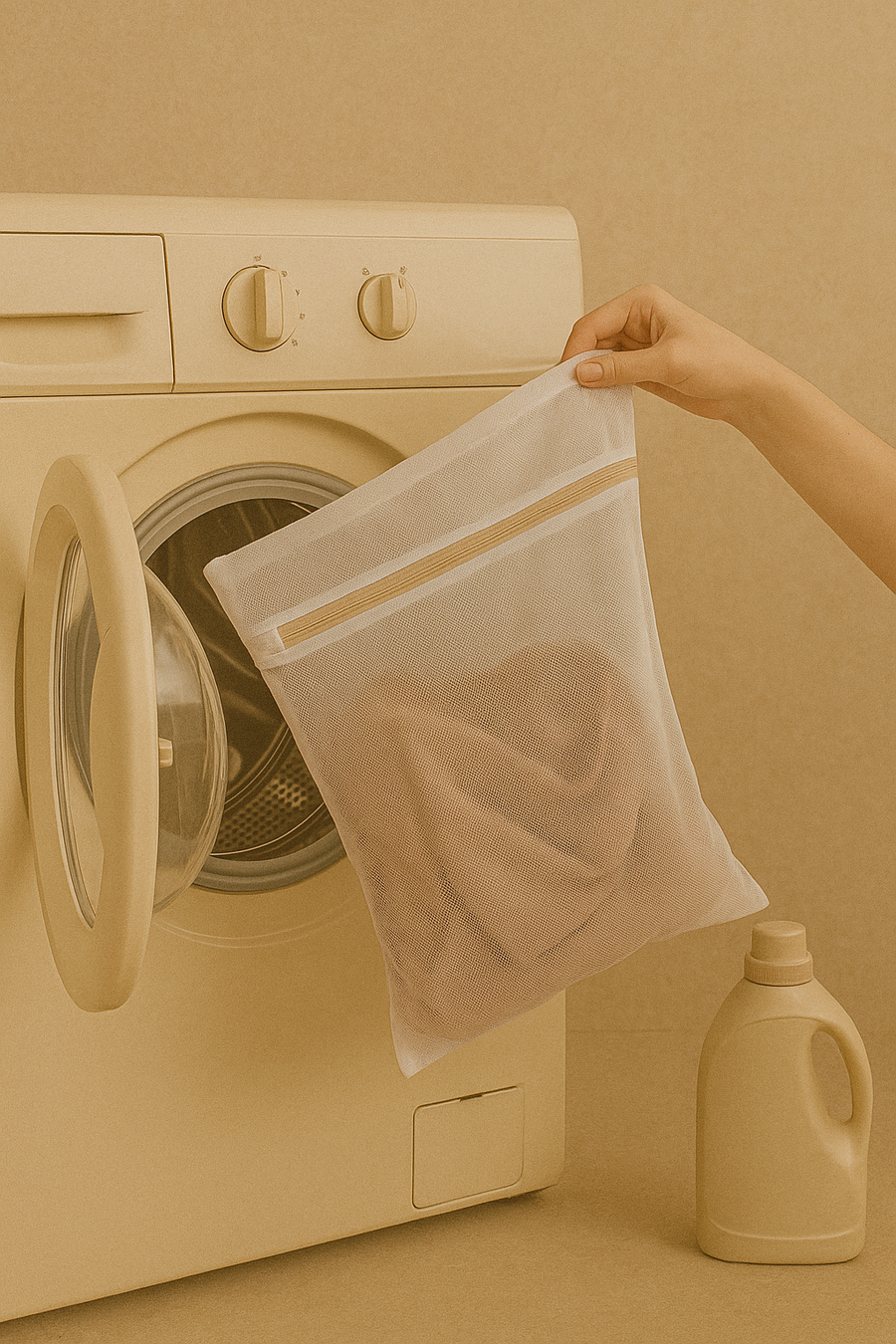 2. Utiliser un filet de lavage