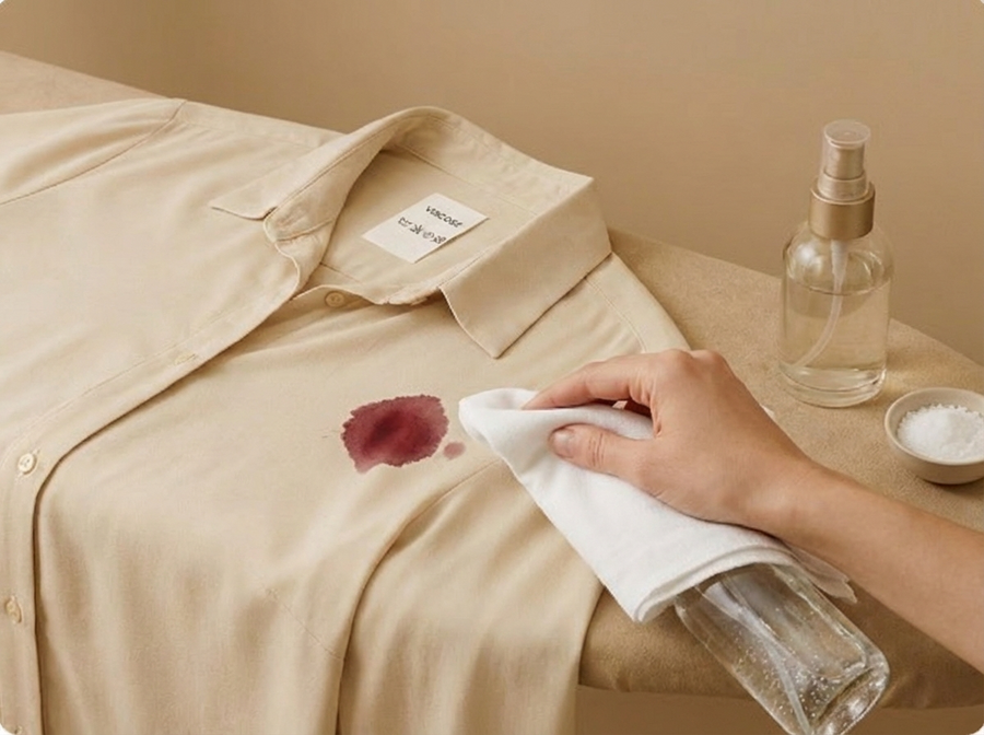 Les 30 premières secondes : absorber sans frotter