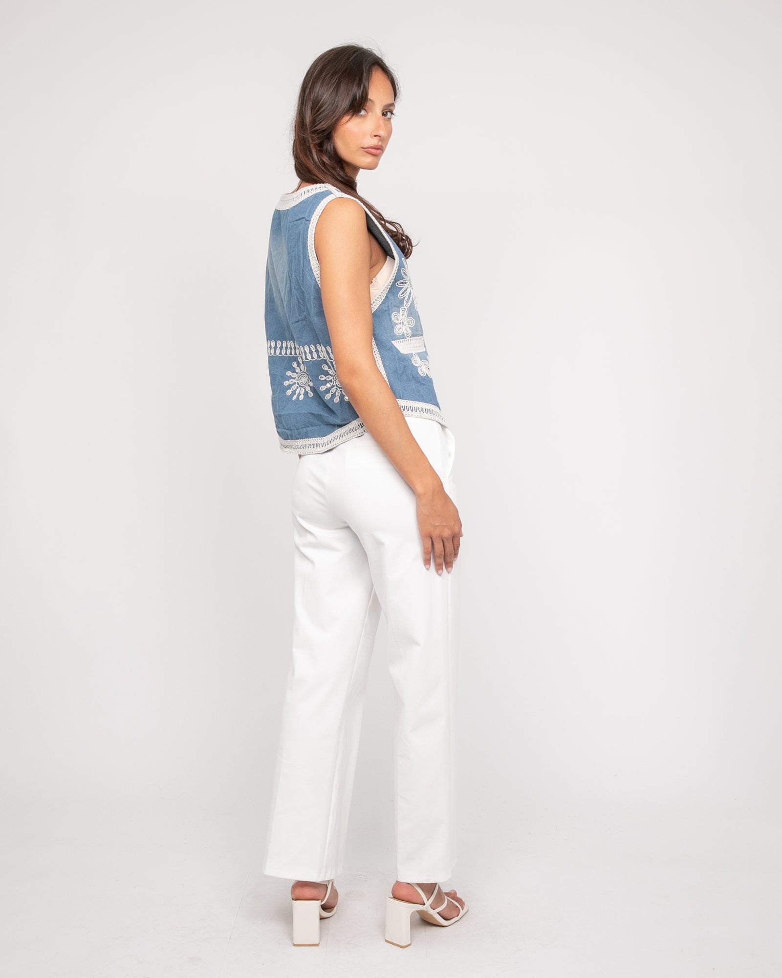 Veste sans manches jeans UTESS