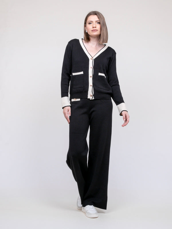 Ensemble pantalon maille ELINE