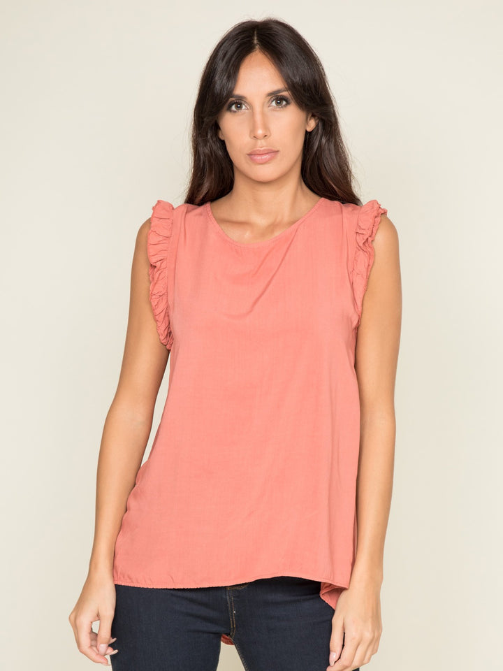 Blouse avec volants FORSELI