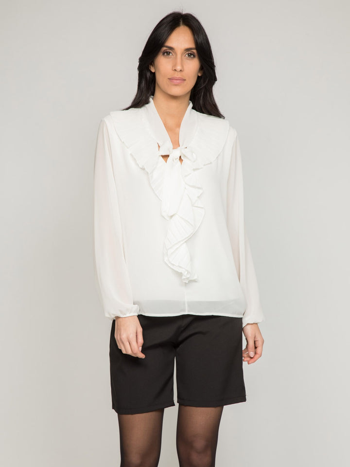 Blouse avec volants FOYA