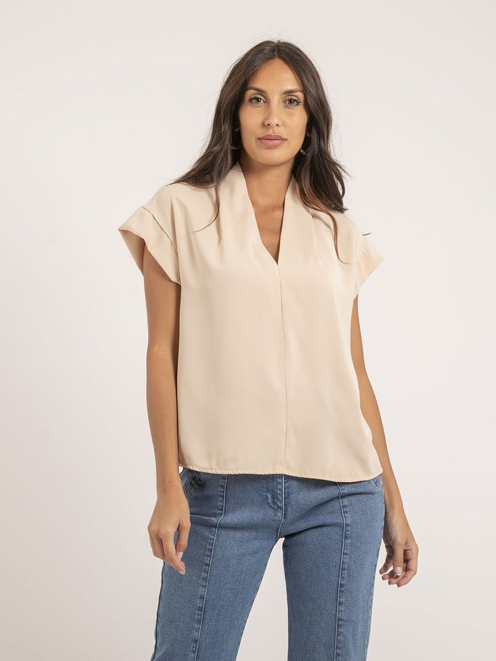 Blouse col V FATNA