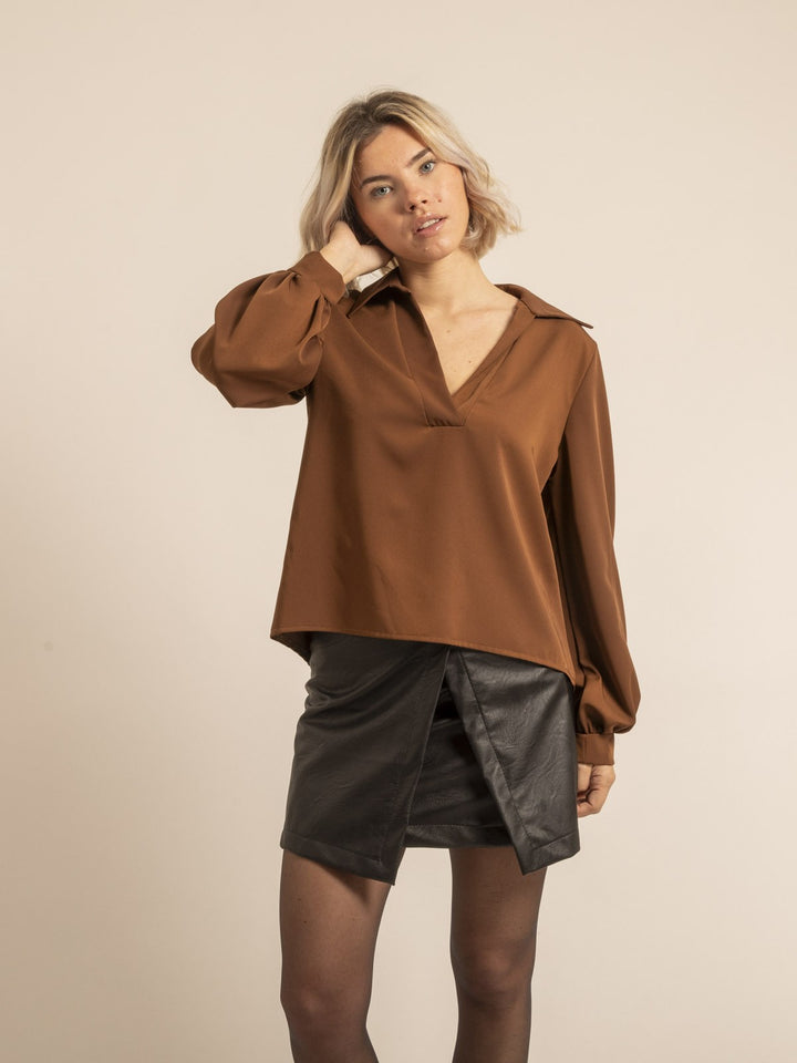 Blouse col V OLONIE