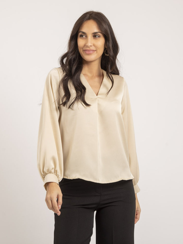 Blouse satin OXANIE