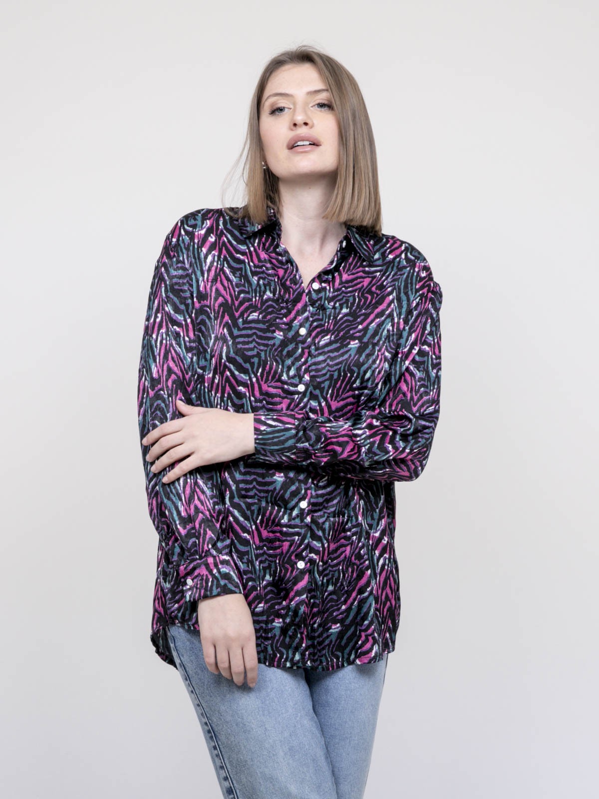 Chemise à motifs ORIANIE