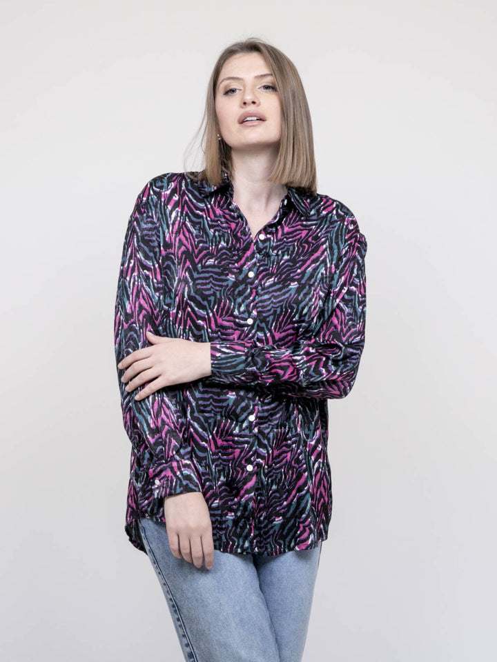 Chemise à motifs ORIANIE