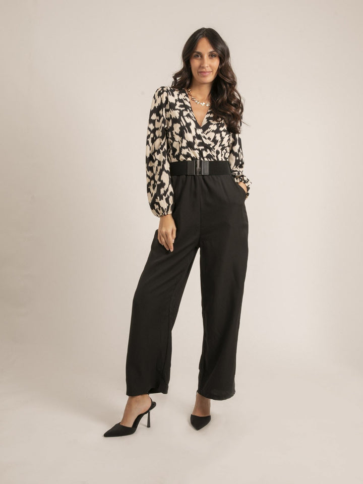 Combi pantalon avec ceinture EMILOR