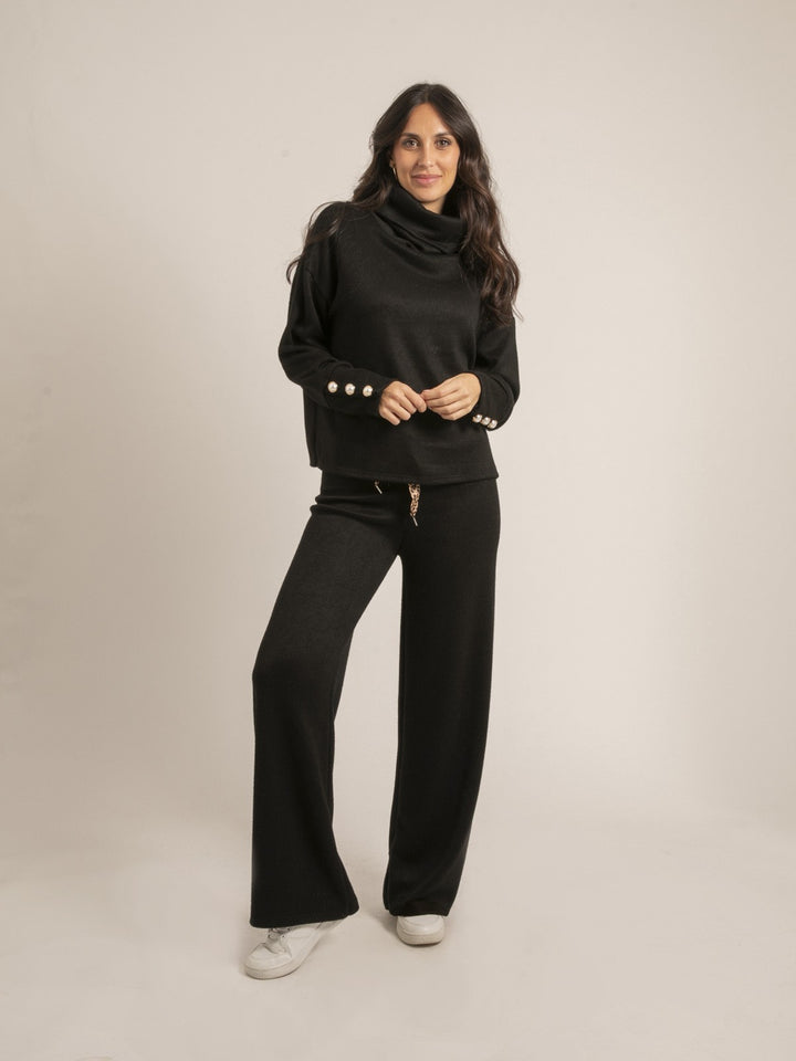 Ensemble maille pull + pantalon ELMERA