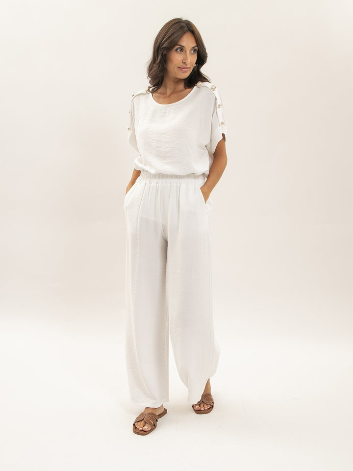 Ensemble top et pantalon ETALIA