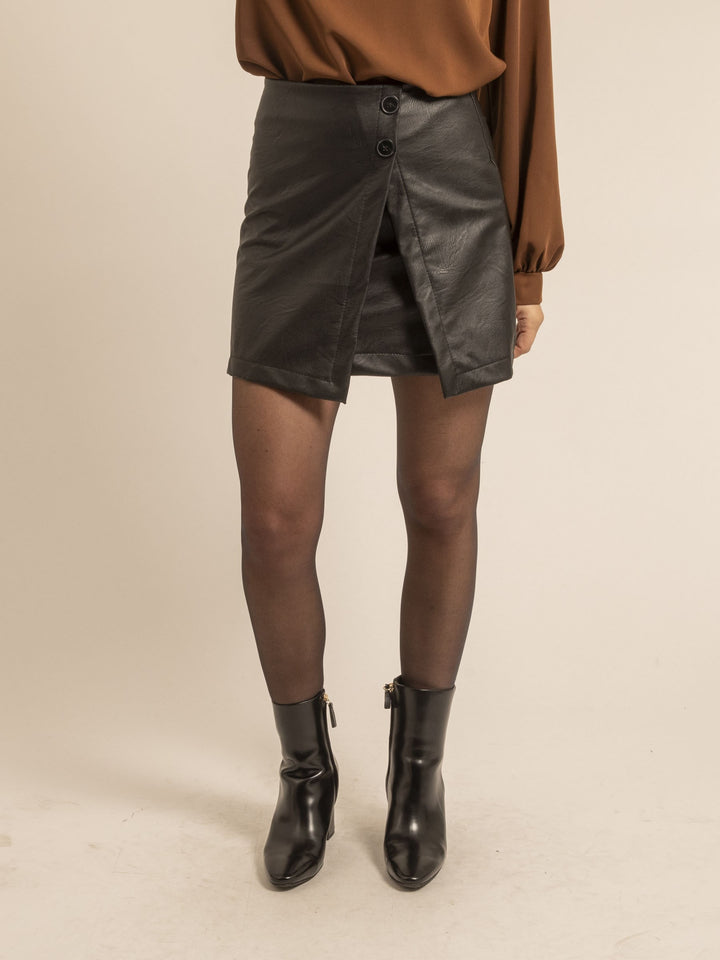 Jupe short simili XAVERY