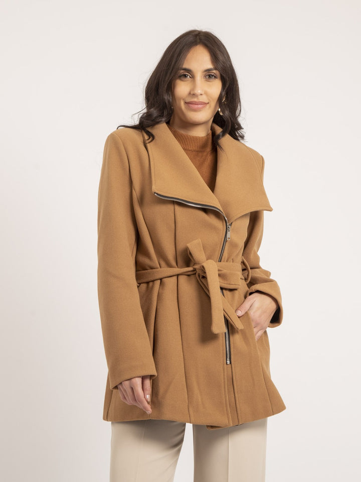 Manteau court zippé UWAYS