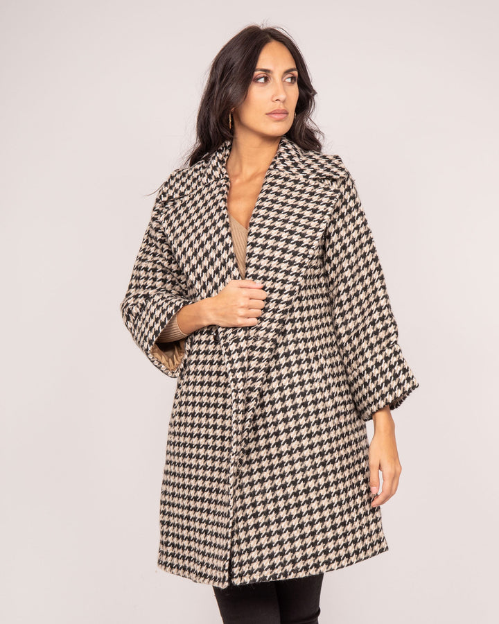 Manteau pied-de-poule UMAC