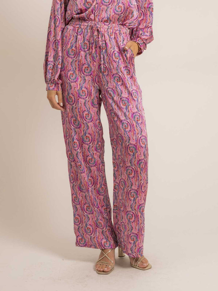 Pantalon fluide motifs EMOVE