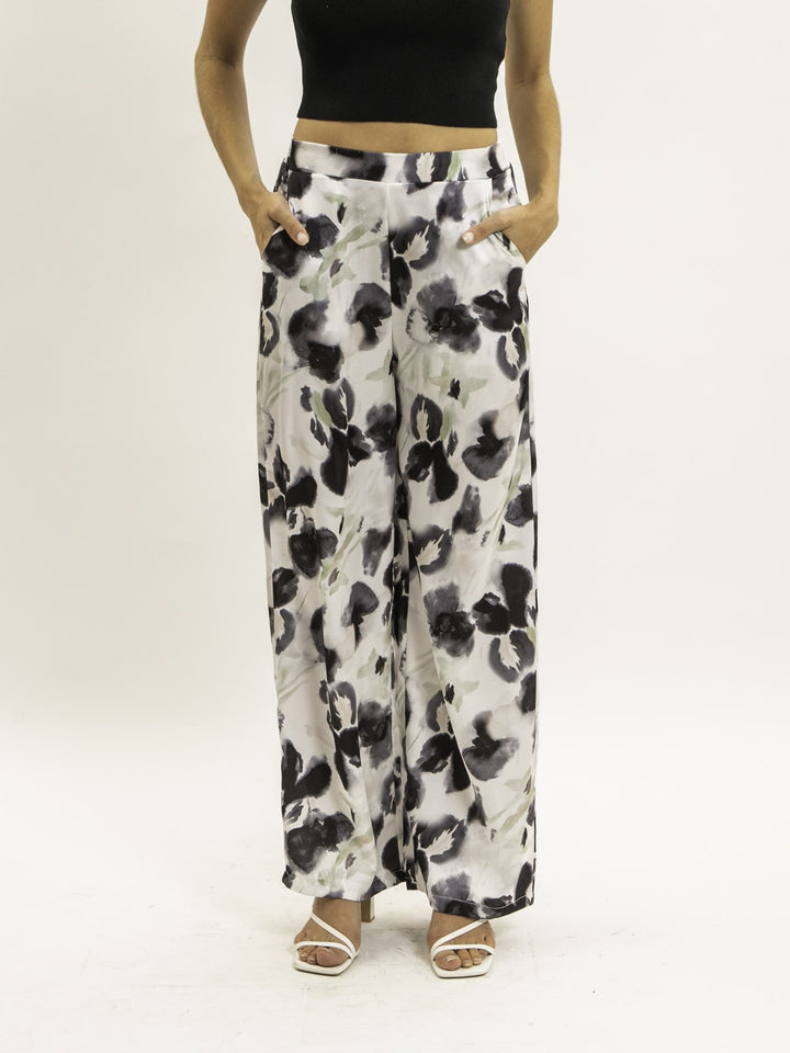 Pantalon fluide motifs EZINA