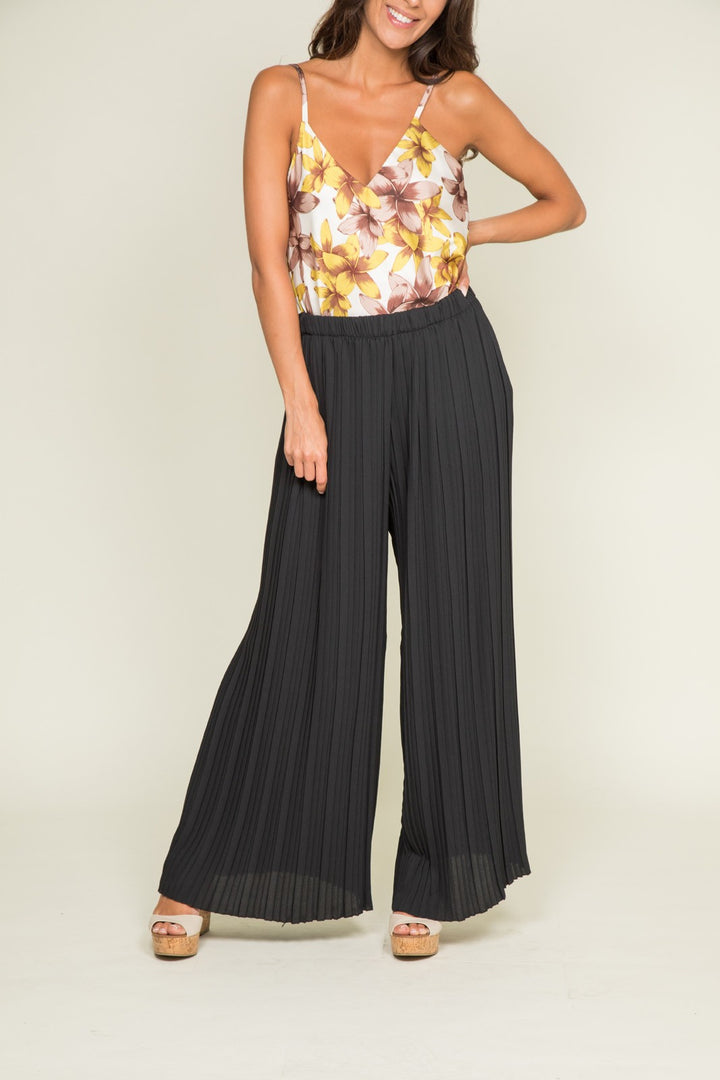 Pantalon fluide plissé EDOUARD