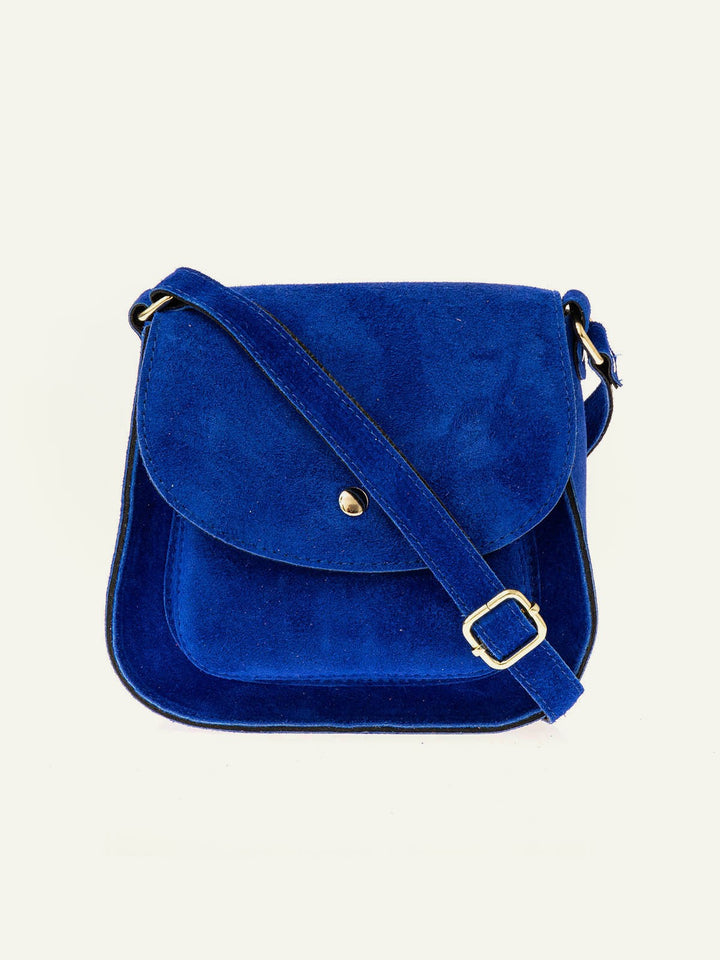 Petit sac cuir suède bandoulière DL-ISABELLE