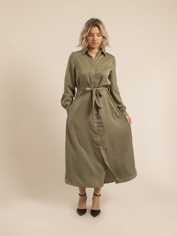 Robe chemise longue ISELINE