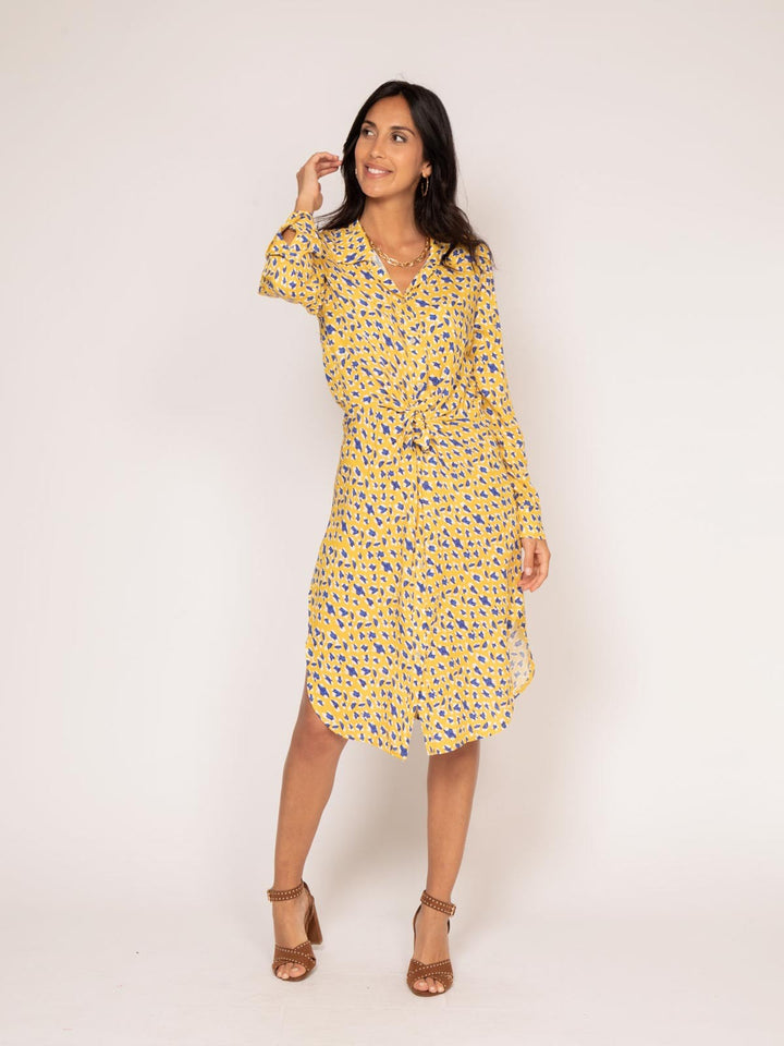 Robe chemise longue motifs IGIRL
