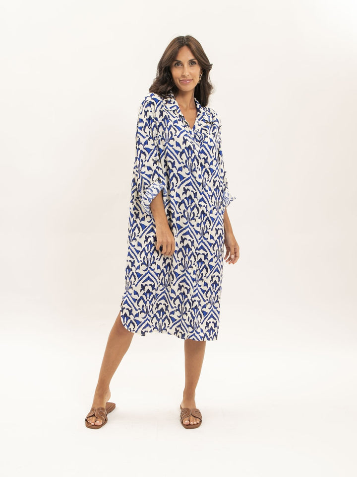 Robe chemise motifs IRVINIE