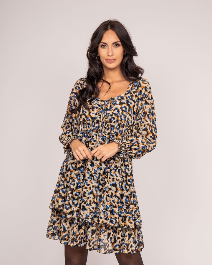 Robe courte motifs IBIGNY