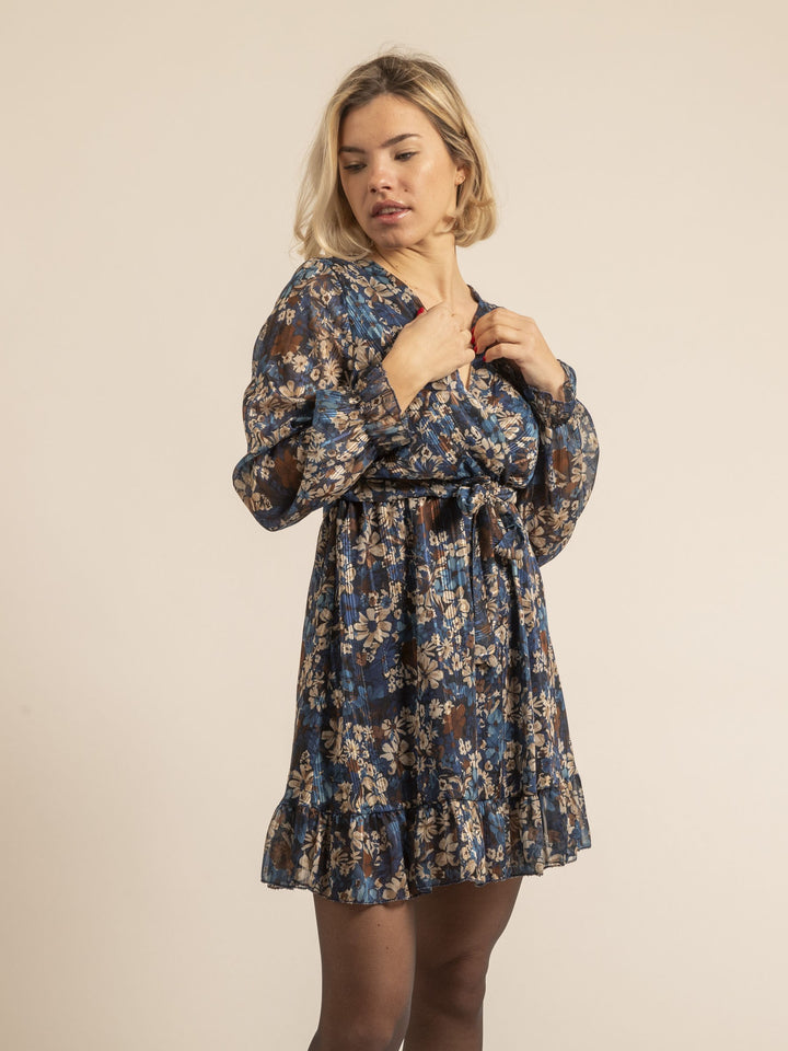 Robe courte motifs ILLONE