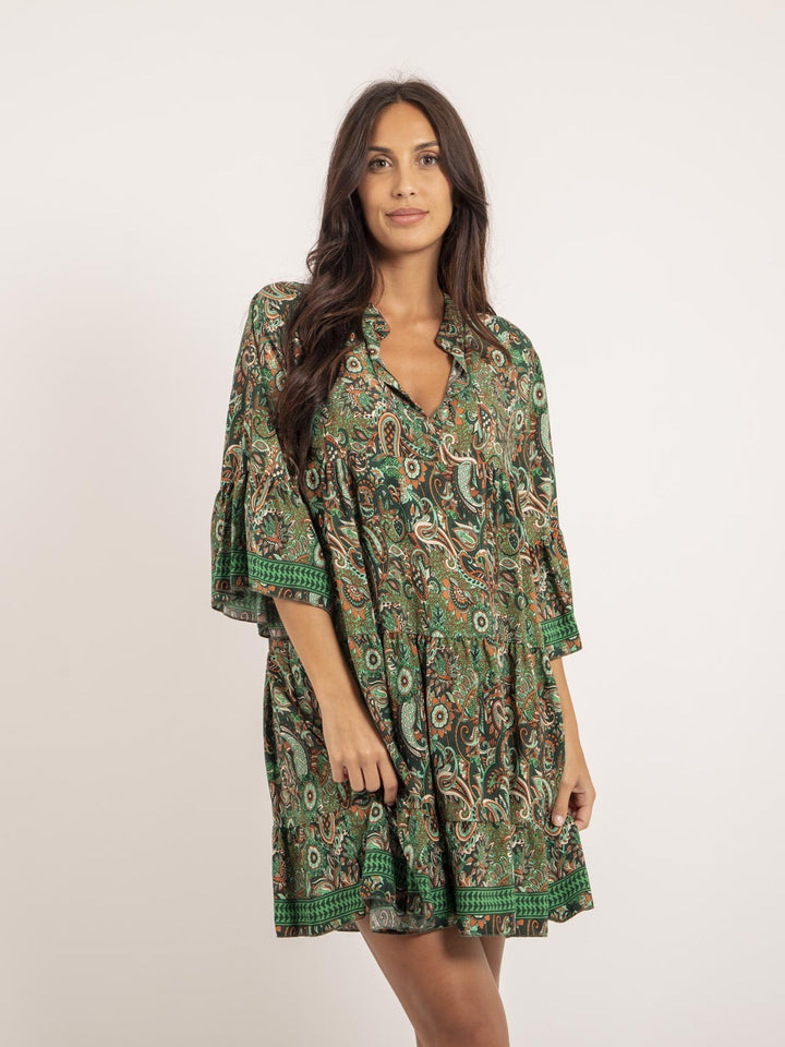 Robe courte motifs IMOSTA
