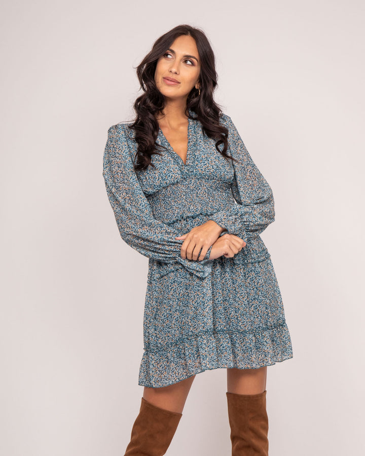 Robe courte motifs ISMAELLE