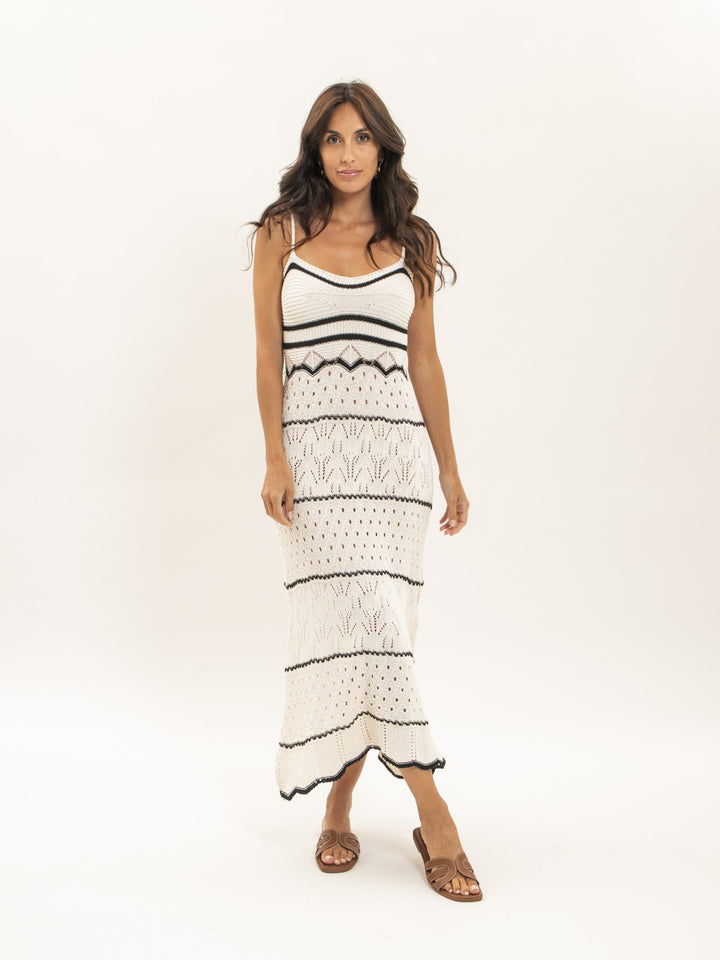 Robe longue crochet IBESTA