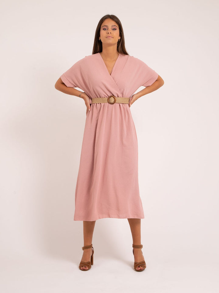 Robe longue et ceinture ICALEST