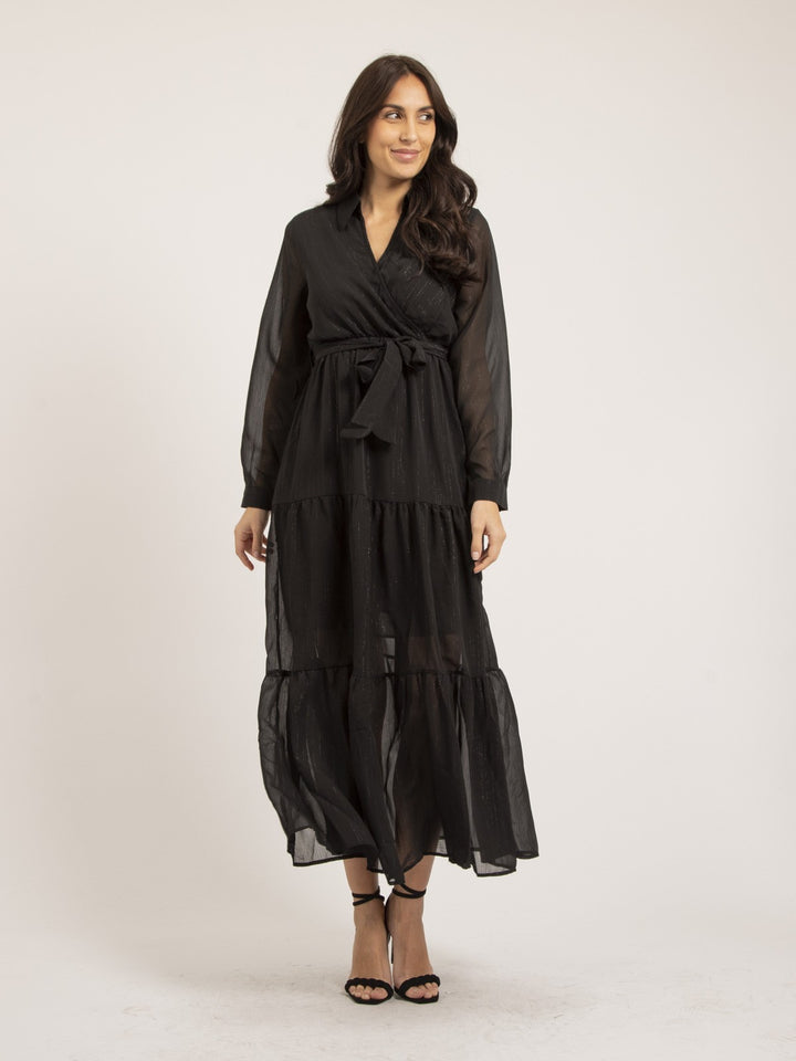 Robe longue fil lurex IZIDA