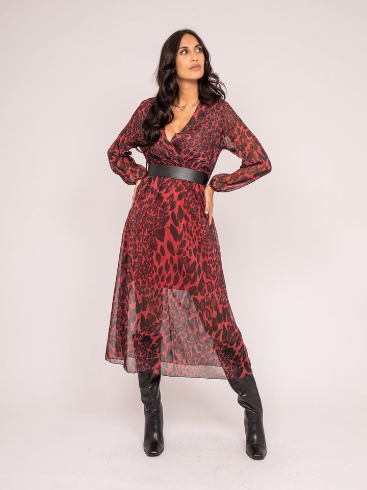 Robe longue motifs IBOST