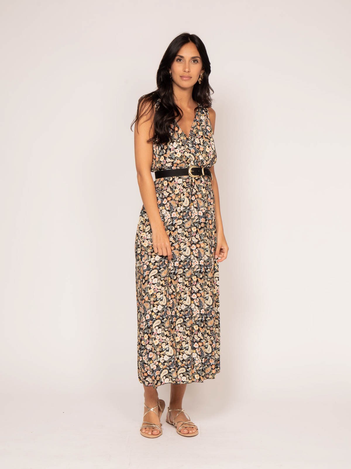 Robe longue motifs ILIONE