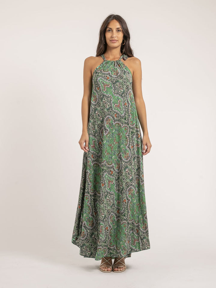Robe longue motifs IMELDA