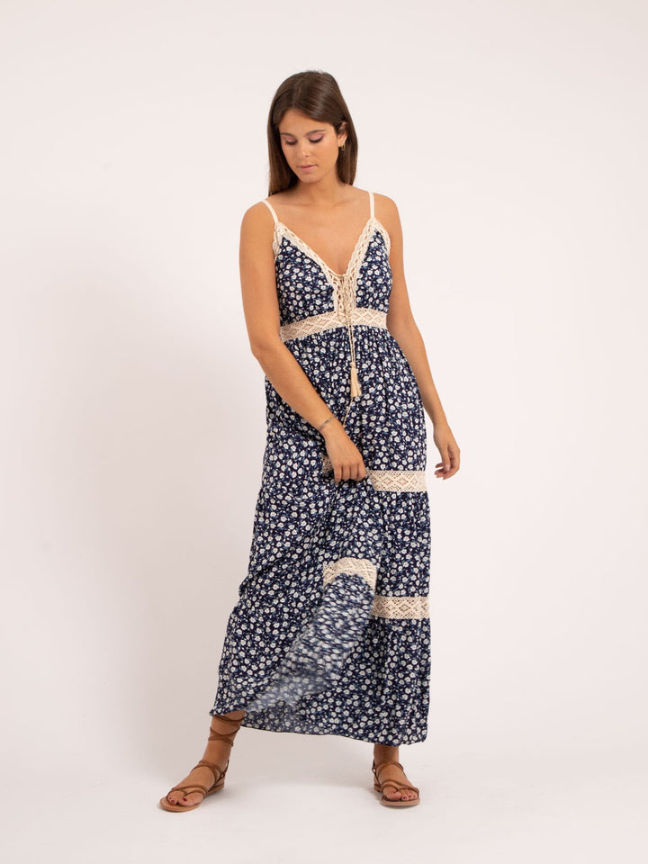 Robe longue motifs INOZEL