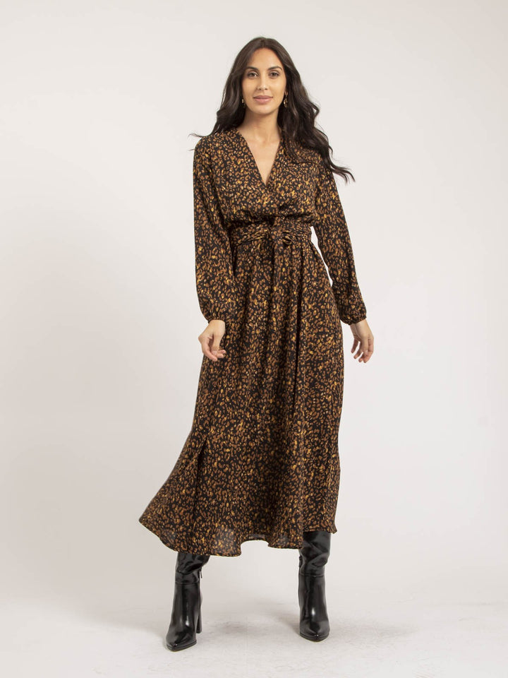 Robe longue motifs ISLAND