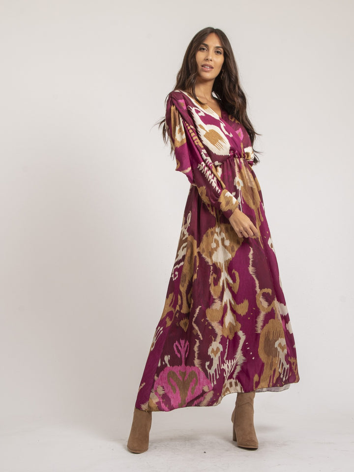 Robe longue motifs IVECA