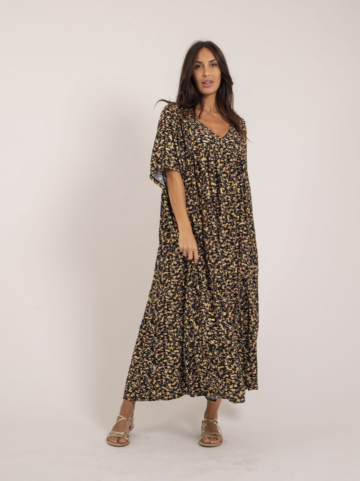 Robe longue motifs IVRY