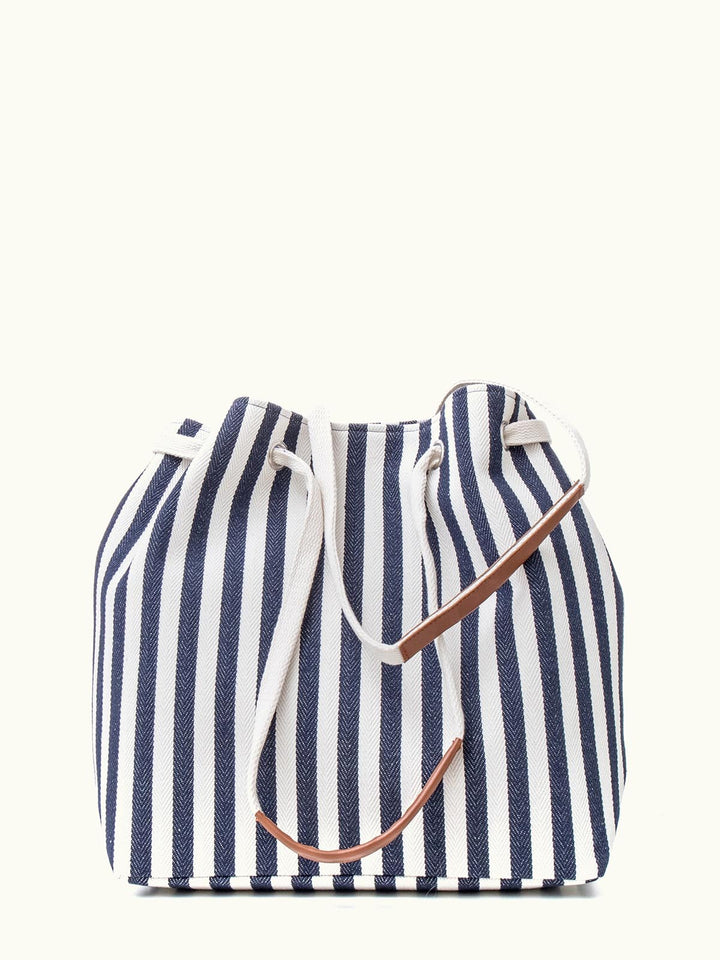 Sac de plage rayures marine DL-CELIA