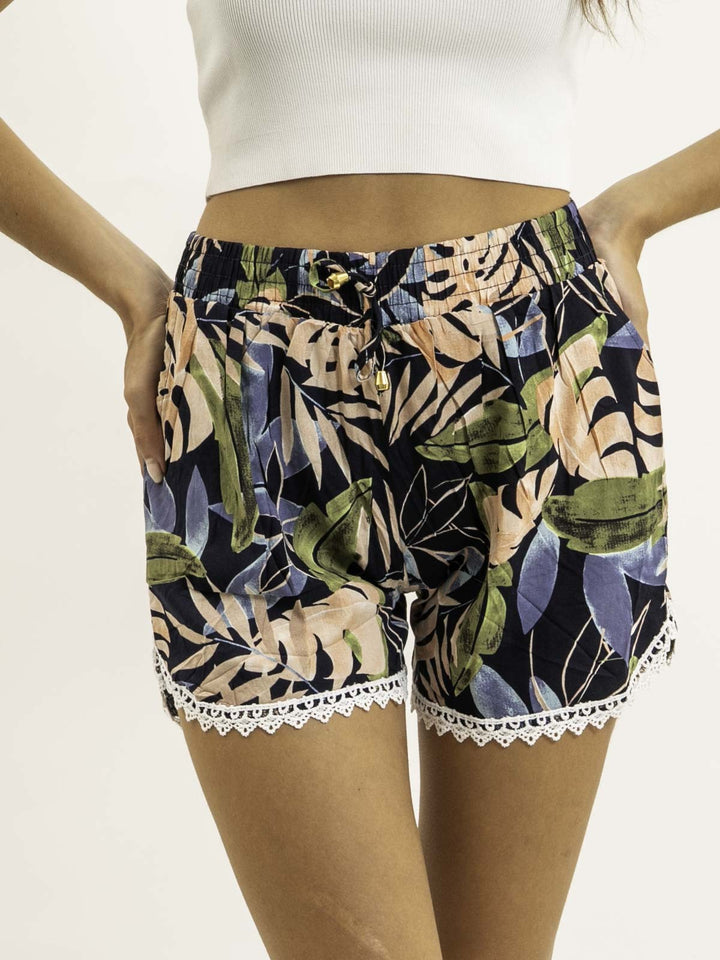 Short dentelle et motifs XIDIVA