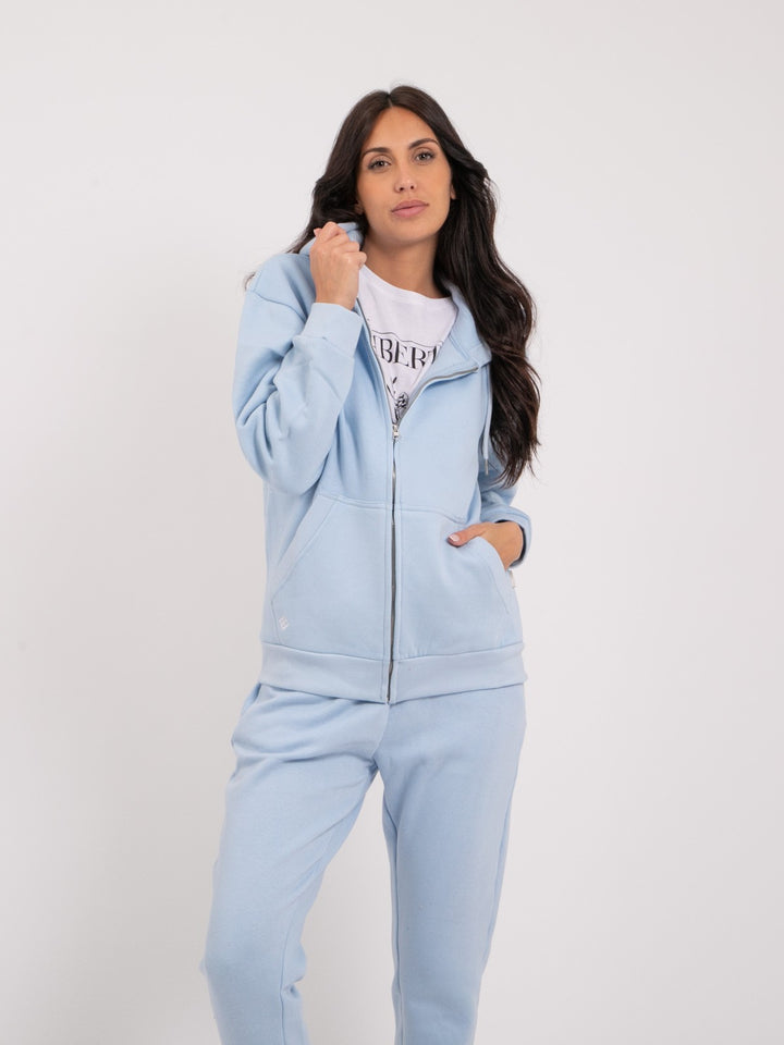 Sweat zippé capuche YVELINE