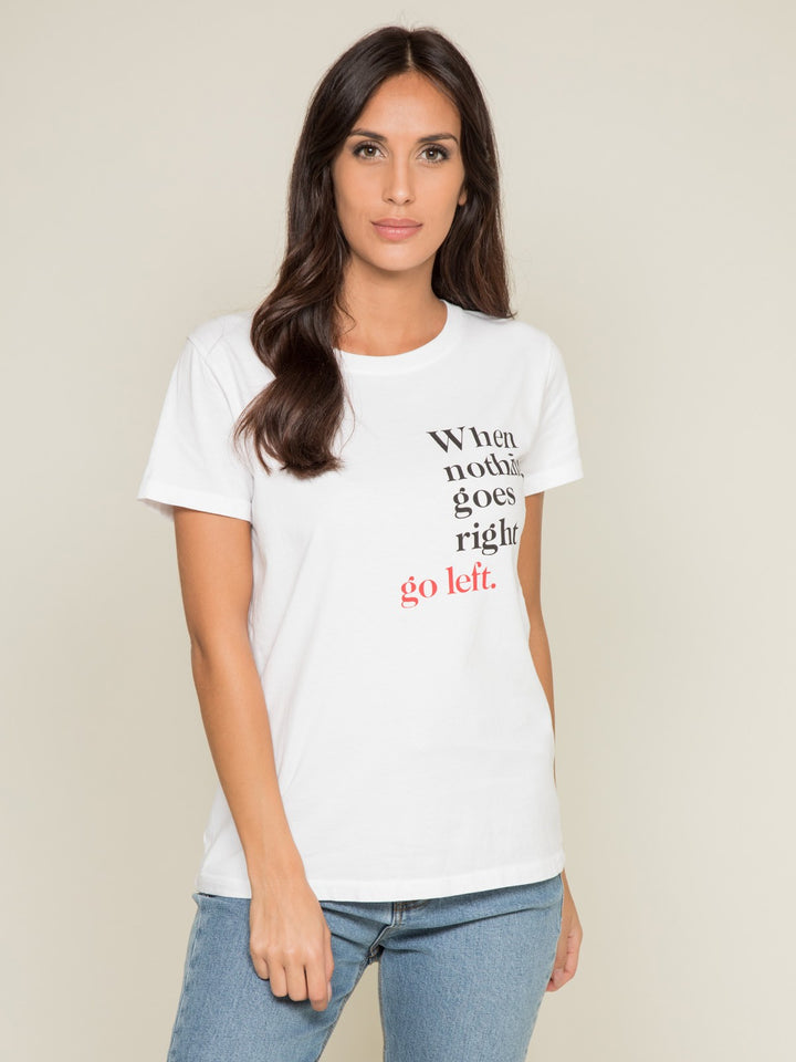 T-shirt col rond message FIBEXO