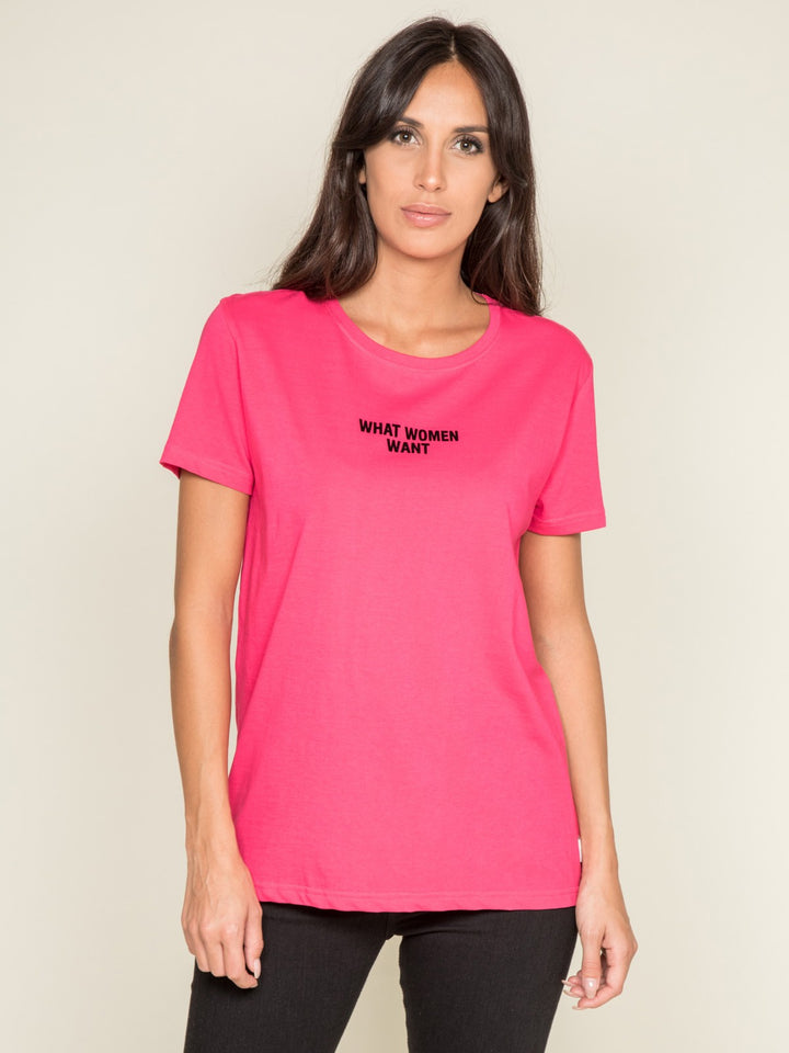 T-shirt col rond message FOMEREY